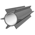Round expansion joint