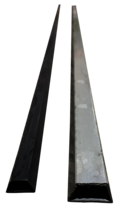 Trapezium profiel in PVC