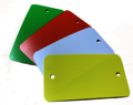 Etiket van PVC