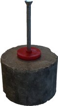 Ronde stelblok in vezelbeton