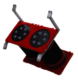 05.09.13 - Système de passe câble HSI double flasque oblique