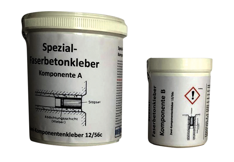 Colle stopfix pour tube en fibrobéton - Catalogue produit - PLAKA Solutions