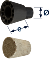 04.01.19 - Cône PVC et Cône béton de 5cm