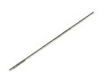 Wall tie with a twisted end