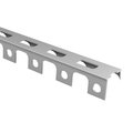 Continuous rebar spacers - PVC A & B profile