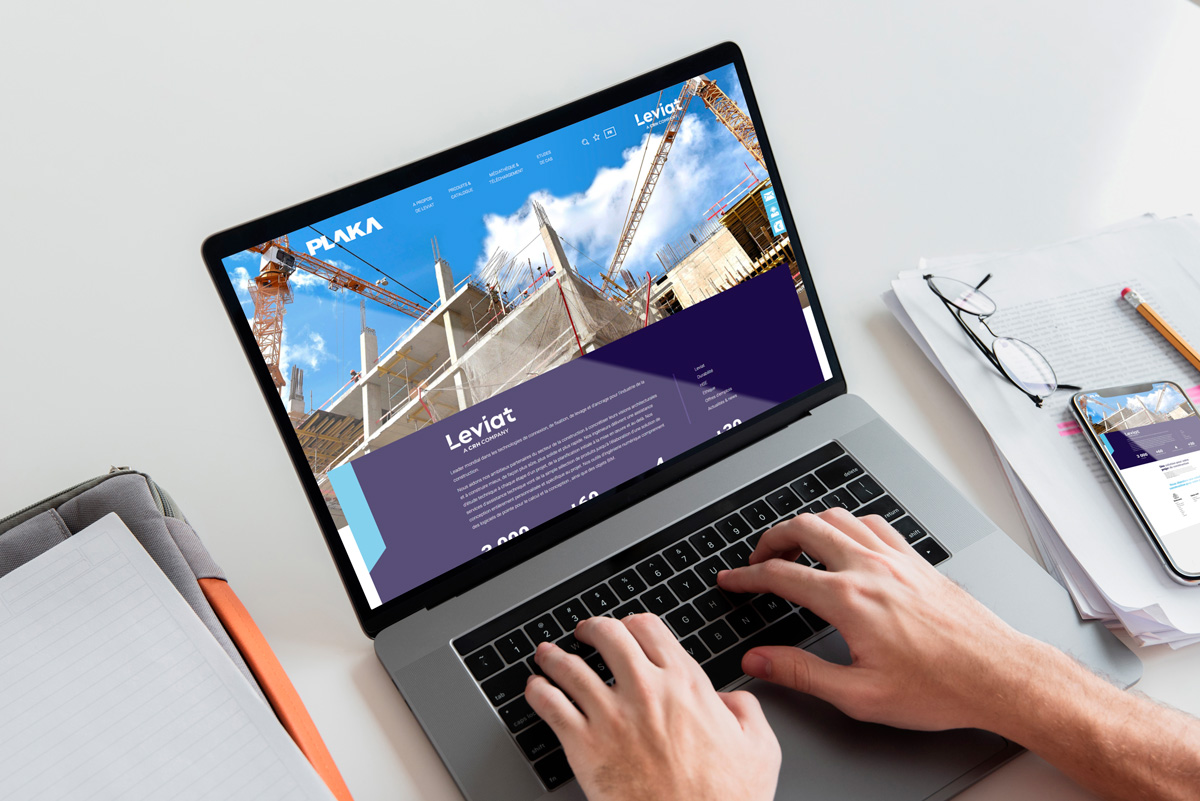 Nouveau site web